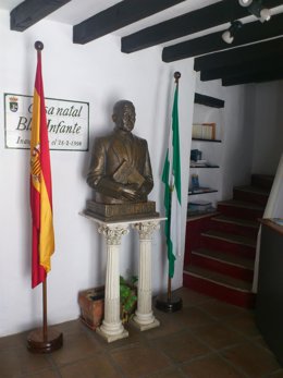 Archivo - Casa natal de Blas Infante en Casares (Málaga). (Foto de archivo).