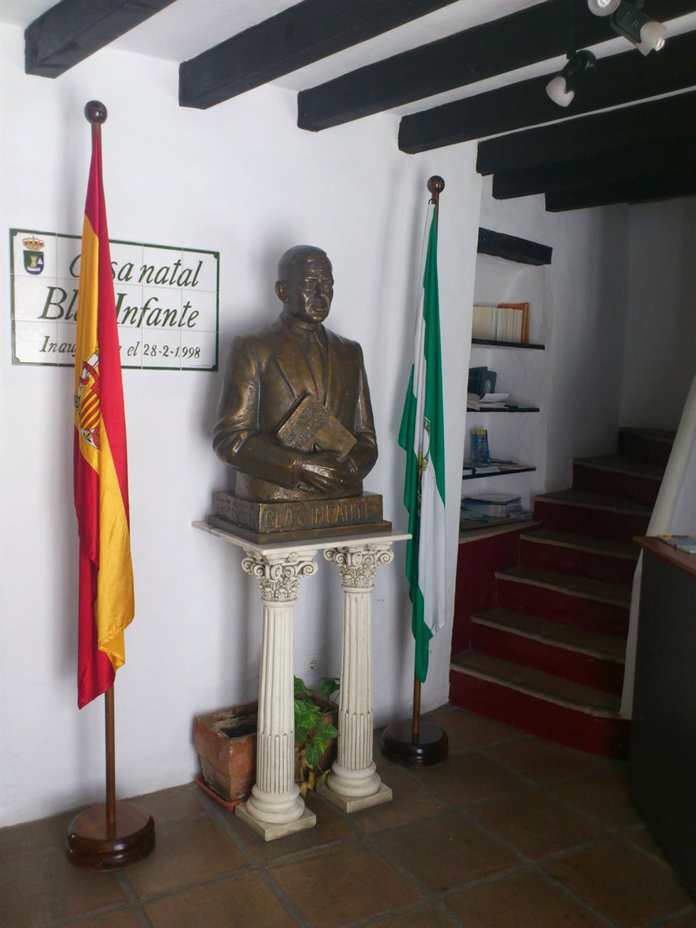 Archivo - Casa natal de Blas Infante en Casares (Málaga). (Foto de archivo).