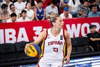 España empieza con dos victorias el Mundial Femenino de baloncesto 3x3