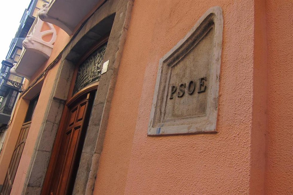 Archivo - Sede provincial del PSOE de Jaén. Imagen de archivo. 