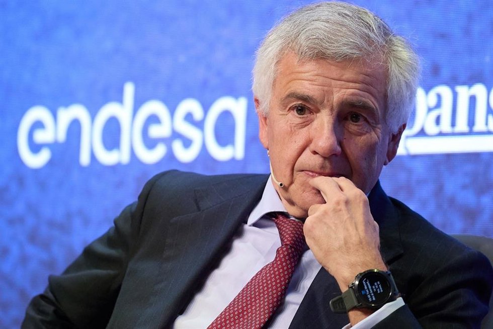 El vicepresidente del Comité Olímpico Internacional (COI), Juan Antonio Samaranch, durante la segunda edición de Business Sport Forum, a 6 de junio de 2024, en Madrid (España).