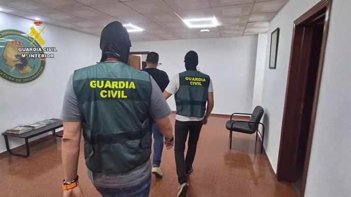 Uno de los detenidos por la red de tráfico de personas.