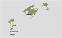 El tiempo hoy, miércoles 25 de junio, en Baleares.