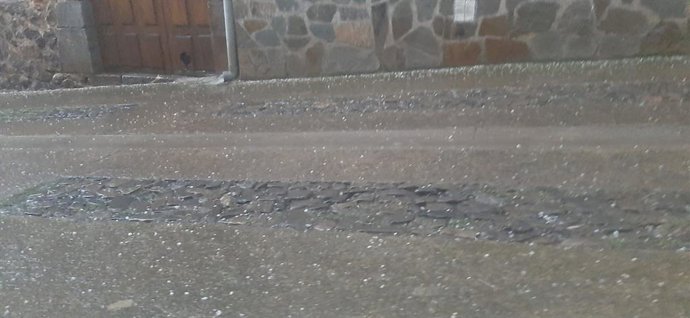 Granizada en Nieva de Cameros