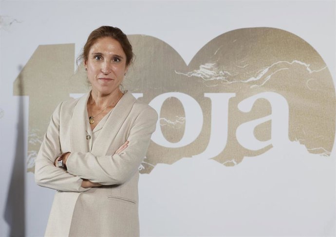 La nueva presidenta electa, de la Organización Interprofesional del Vino de Rioja (OIPVR) y del Consejo Regulador de la DOCa Rioja, Raquel Pérez Cuevas