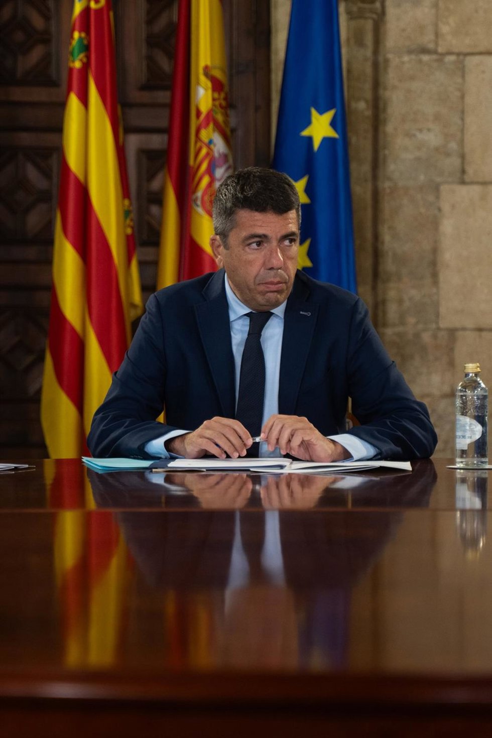 El president de la Generalitat, Carlos Mazón, en imagen de archivo.