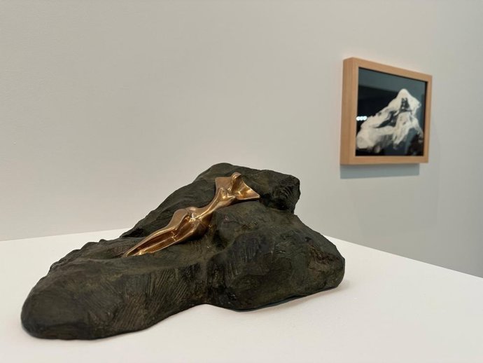 Presentación de la exposición ‘Serrano ante Goya. Entretenimientos en el Prado’.