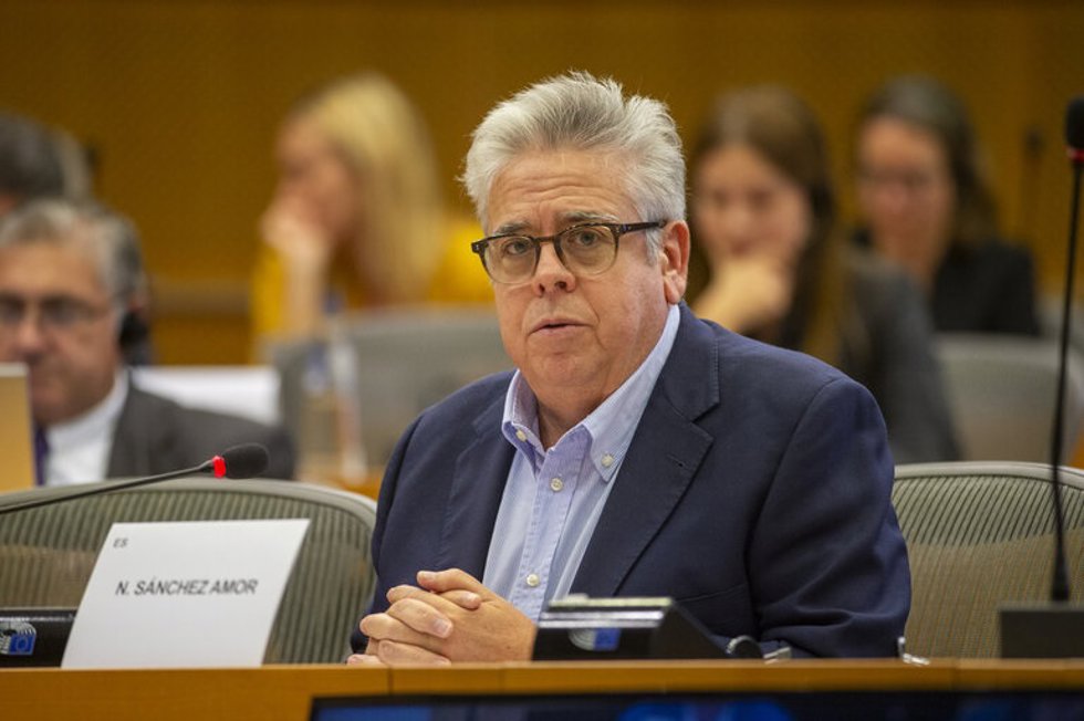 Archivo - El eurodiputado socialista extremeño Ignacio Sánchez Amor, en el Parlamento Europeo