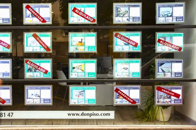 El precio de la vivienda subirá un 7% en 2025, por encima de los 1.900 euros, según Donpiso.