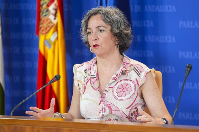 La parlamentaria del Grupo Mixto-Adelante Andalucía, Begoña Iza, en una imagen de archivo.