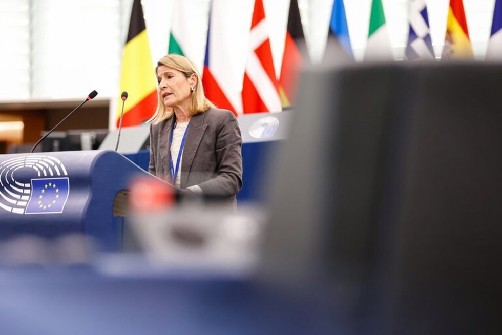 Archivo - La europarlamentaria extremerña del PP, Elena Nevado, en una foto de archivo