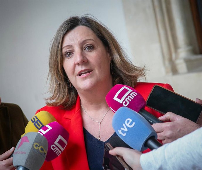 Archivo - La consejera de Economía, Empresas y Empleo, Patricia Franco.