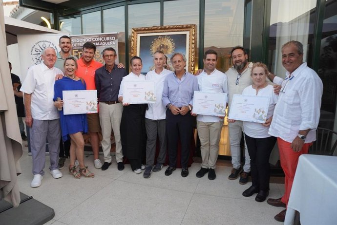 Acto de entrega de premios del II Concurso de Fritura Malagueña