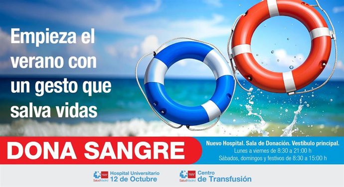 Campaña de donación de sangre del 12 de Octubre
