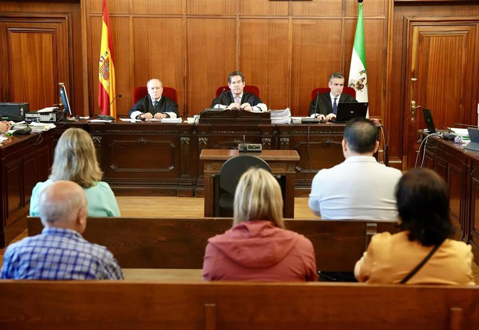 Sala de juicios.