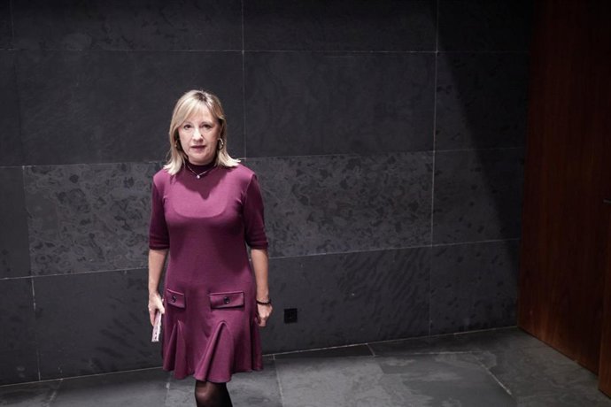 Archivo - La portavoz del Gobierno de Navarra, Amparo López.