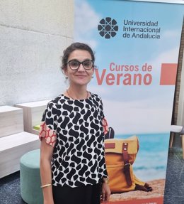 María Altamirano, directora del encuentro 'Biodiversidad marina andaluza: del aula al litoral' en el marco de los cursos de verano de la UNIA 