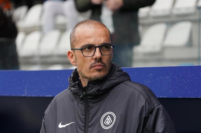 El entrenador Beto Company en su etapa en el FC Andorra