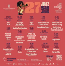 Cartel del 27 Festival de Jazz de San Javier