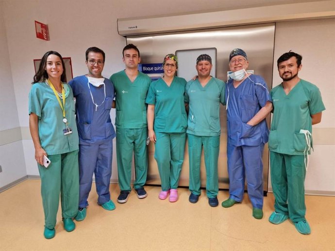 Equipo que ha utilizado el robot Da Vinci.