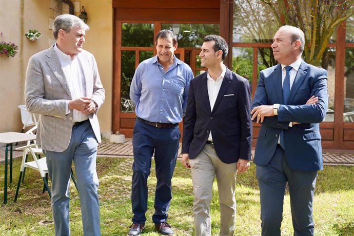 Un momento de la inauguración.