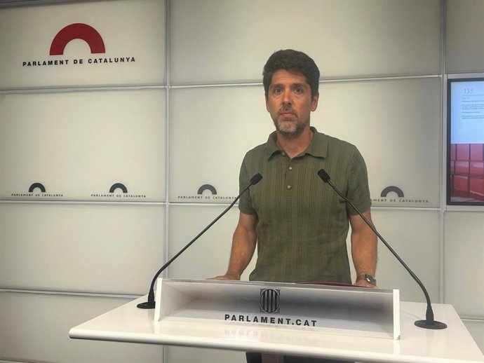 El portavoz de los Comuns en el Parlament, David Cid