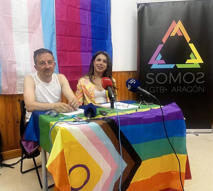 Presentación de las actividades del Orgullo en Zaragoza y la manifestación.