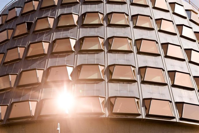 Exterior del Tribunal Constitucional. 