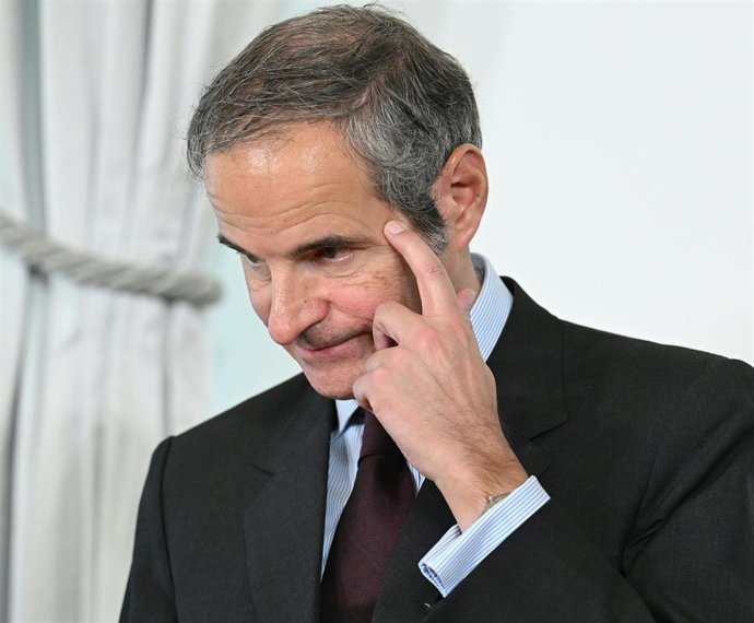 El director general del OIEA, Rafael Grossi, en una imagen de archivo. 