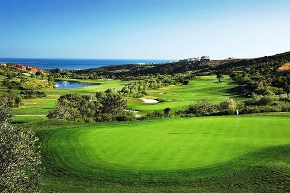 Archivo - Campo de golf, golfista, deporte, Málaga, turismo, verde, Andalucía, costa del sol.