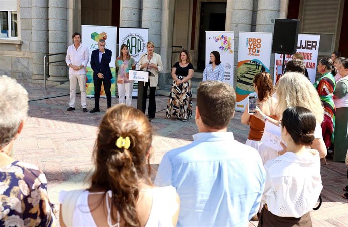 Lectura del manifiesto con motivo del Día del Uso Indebido y Tráfico Ilícito de Sustancias.