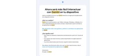 Correo de Google Gemini