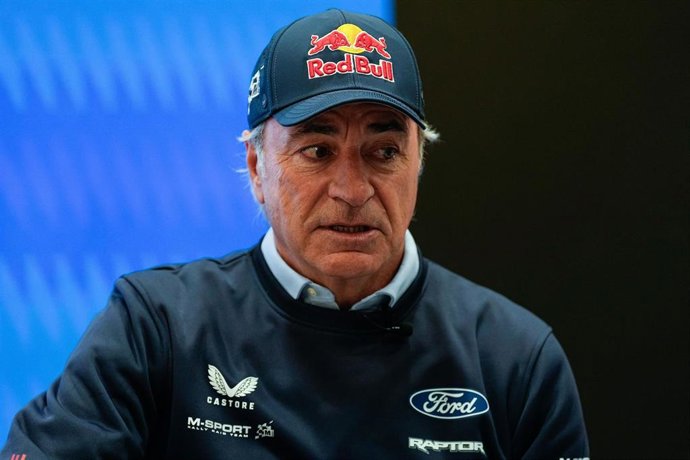 Archivo - El piloto español Carlos Sainz, en una entrevista a Europa Press.