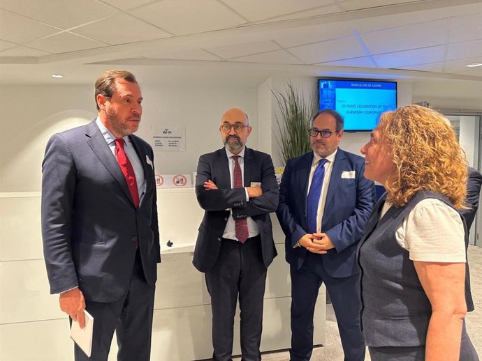 Puente y García Chueca en Bruselas.