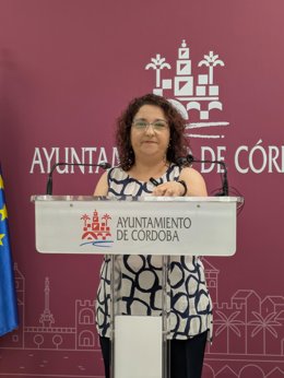 La concejal del PSOE en el Ayuntamiento de Córdoba Alicia Moya.