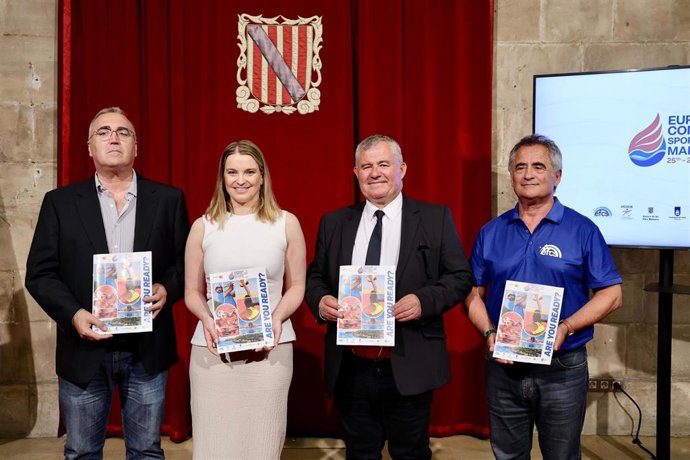 La presidenta del Govern, Marga Prohens, en la presentación de los XXV Juegos Europeos de Verano para el Deporte de Empresa