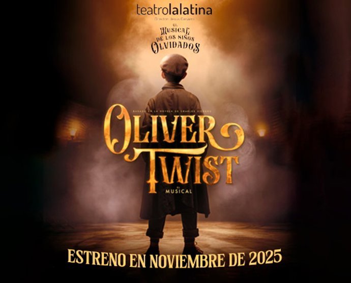 El musical de Oliver Twist llega al Teatro la Latina a partir de noviembre
