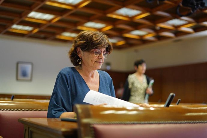 La senadora nacionalista Carme da Silva, a 25 de junio de 2025.