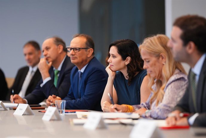 La presidenta de la Comunidad de Madrid, Isabel Díaz Ayuso, en su viaje institucional a EEUU