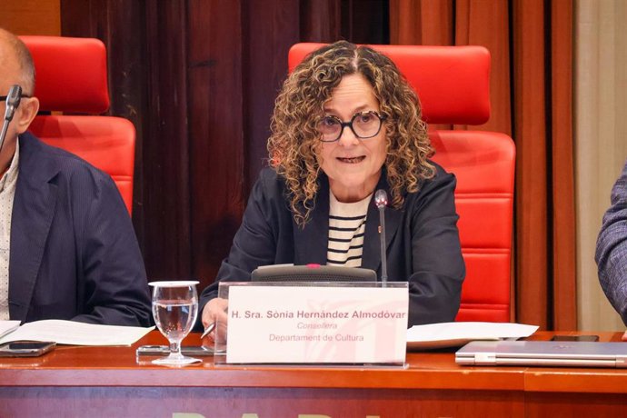 La consellera de Cultura de la Generalitat, Sònia Hernández.