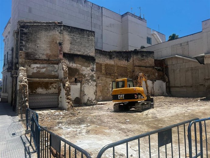 Actuación de demolición ejecutadas en las referidas parcelas.