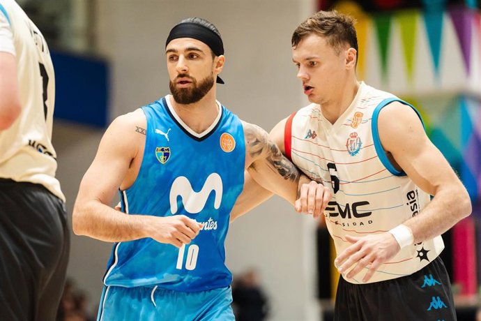 Archivo - Francis Alonso, durante un partido con el Movistar Estudiantes.