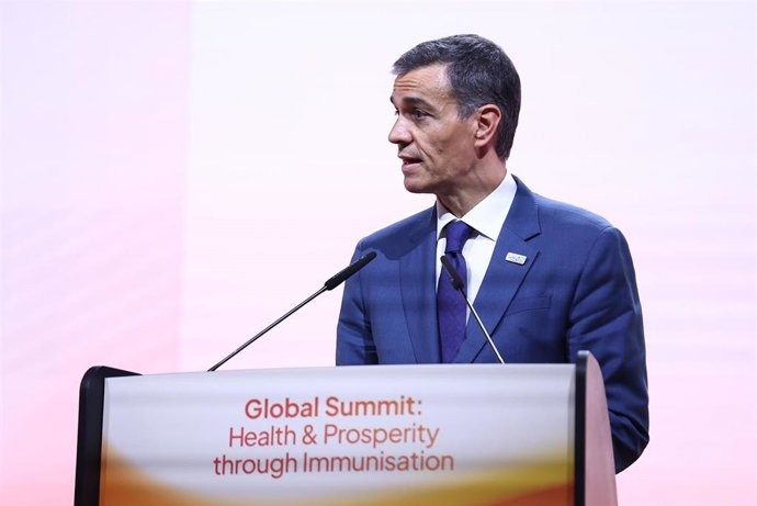 El presidente del Gobierno, Pedro Sánchez, ha participado esta tarde en la Cumbre Global para el Futuro, organizada por GAVI (la Alianza para las Vacunas) junto con la Unión Europea y la Fundación Gates