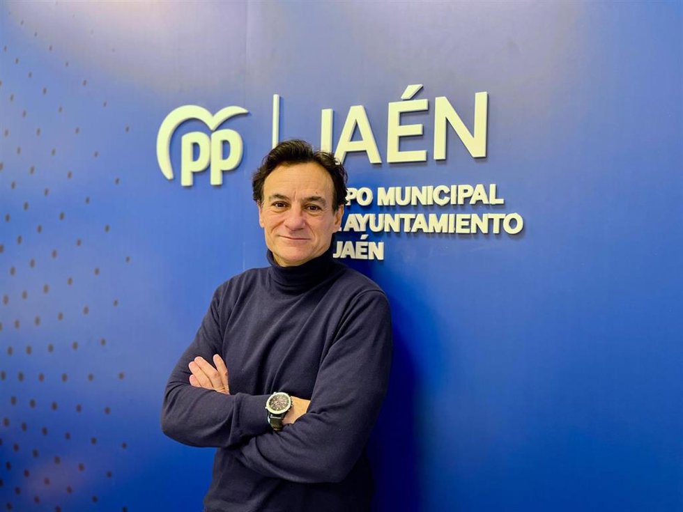 Archivo - El portavoz del PP en el Ayuntamiento de Jaén, Agustín González. Imagen de archivo. 