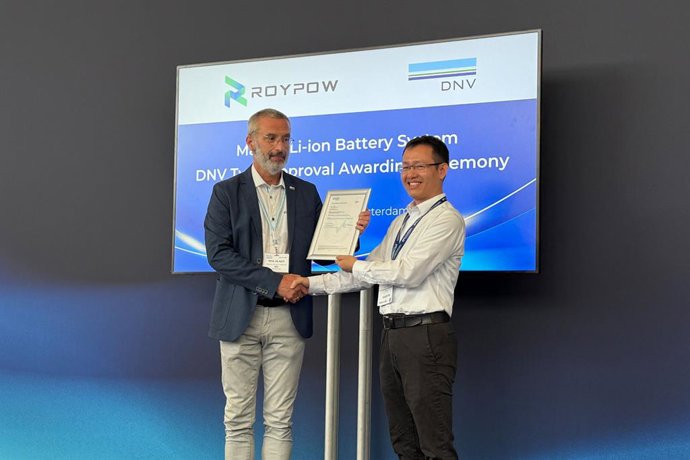 ROYPOW Marine Lithium Battery Systems Achieve DNV Type Approval at EHM 2025