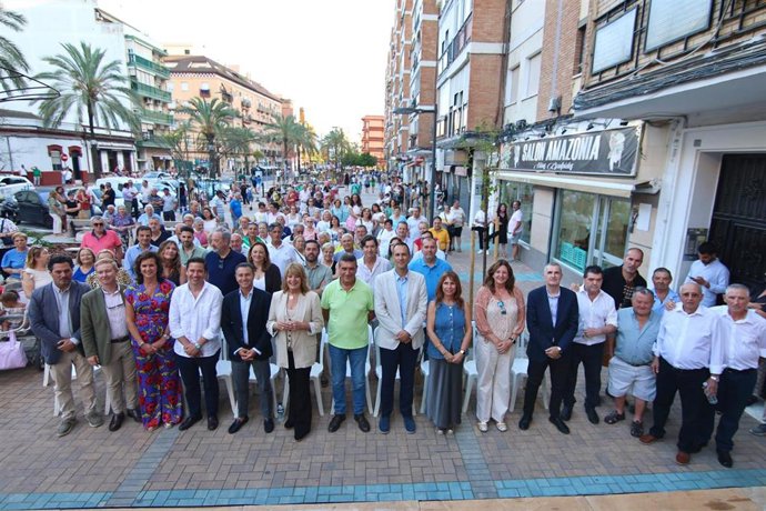 Inauguración del nuevo espacio público creado en el barrio de Las Colonias.