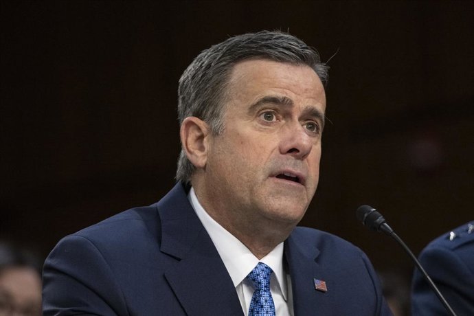 Archivo - March 25, 2025, Washington, District Of Columbia, USA: John Ratcliffe, Director, Central Intelligence Agency (CIA), appears before the US Senate Select Committee on Intelligence hearing to examine worldwide threats in the Hart Senate Office Buil