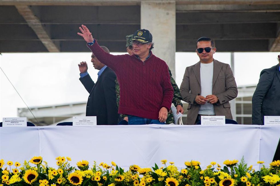 El presidente de Colombia, Gustavo Petro