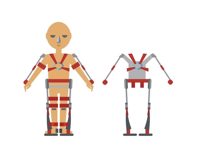 Archivo - Exoskeleton flat icon