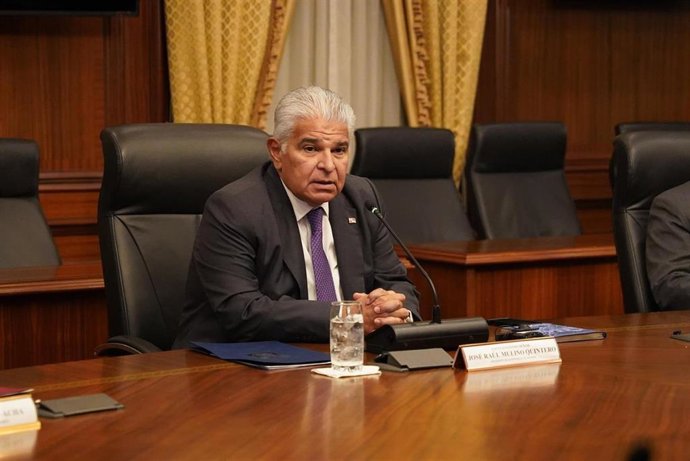 El presidente de Panamá, José Mulino